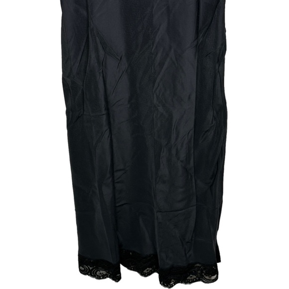 Vintage Black Nylon Full Slip - Picture 3 of 6